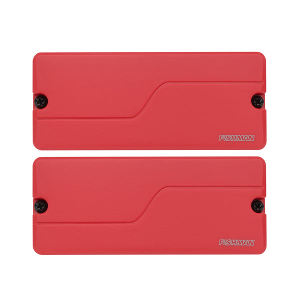 Fluence Modern Humbucker 7-String Pickup Set Red Plastic Soapbar