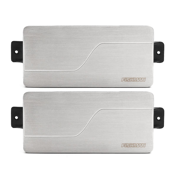 Fluence Modern Humbucker 7-String Pickup Set Brushed Stainless - shop- fishman