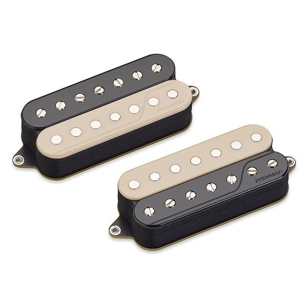 Fluence Classic Humbucker, 7 string, Set Of 2, Open Core Reverse Zebra